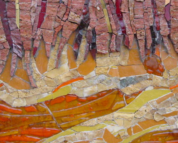 "Tramonto" Mosaico