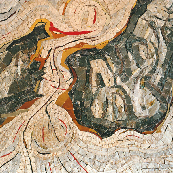 Reggio Calabria - Mosaico in marmi pasta vitrea e ori