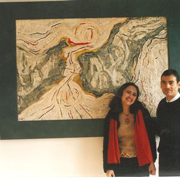 Reggio Calabria - Mosaico in marmi pasta vitrea e ori